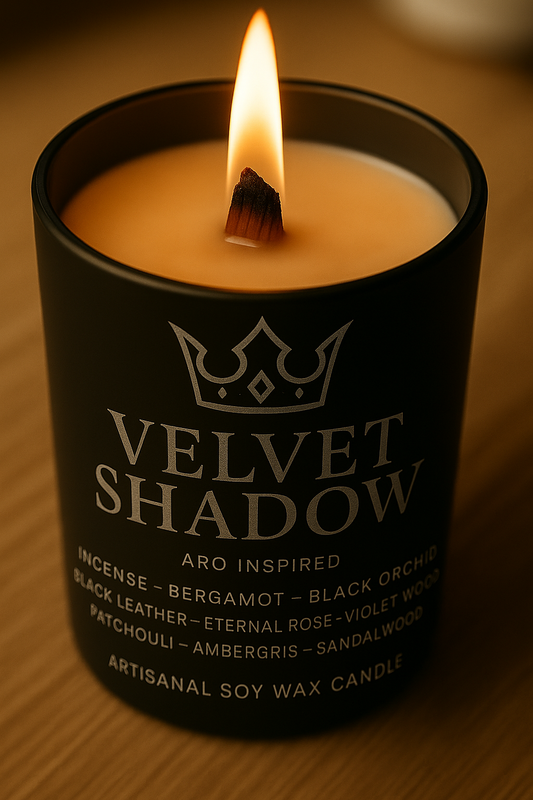 Bougie "Velvet Shadow" Aro - Livraison