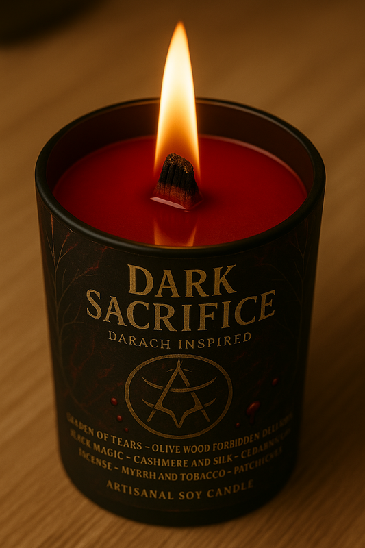Bougie "Dark Sacrifice" Darach - Livraison