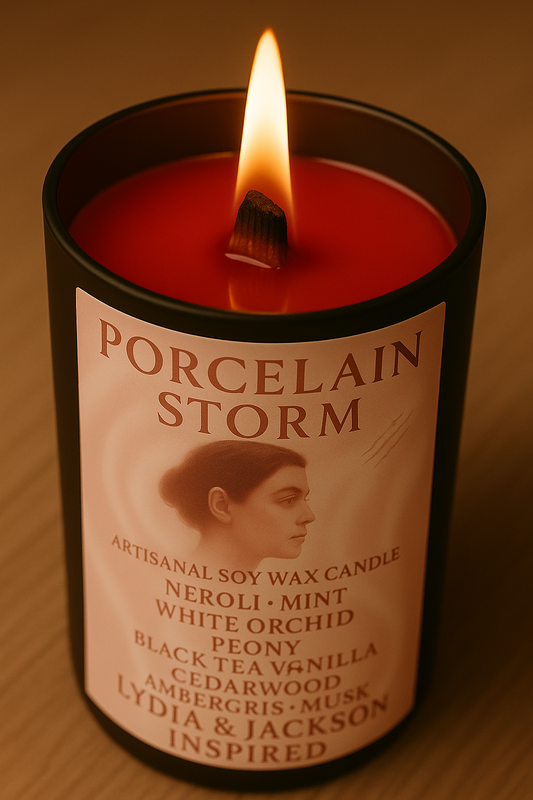 Bougie "Porcelain Storm" Lydia Martin et Jackson Whittemore - Précommande Convention