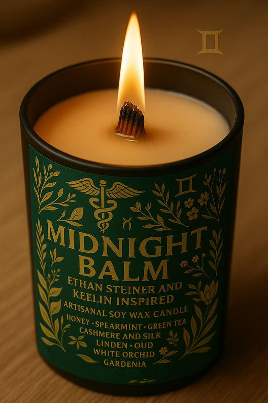 Bougie "Midnight Balm" Ethan Steiner et Keelin - Livraison