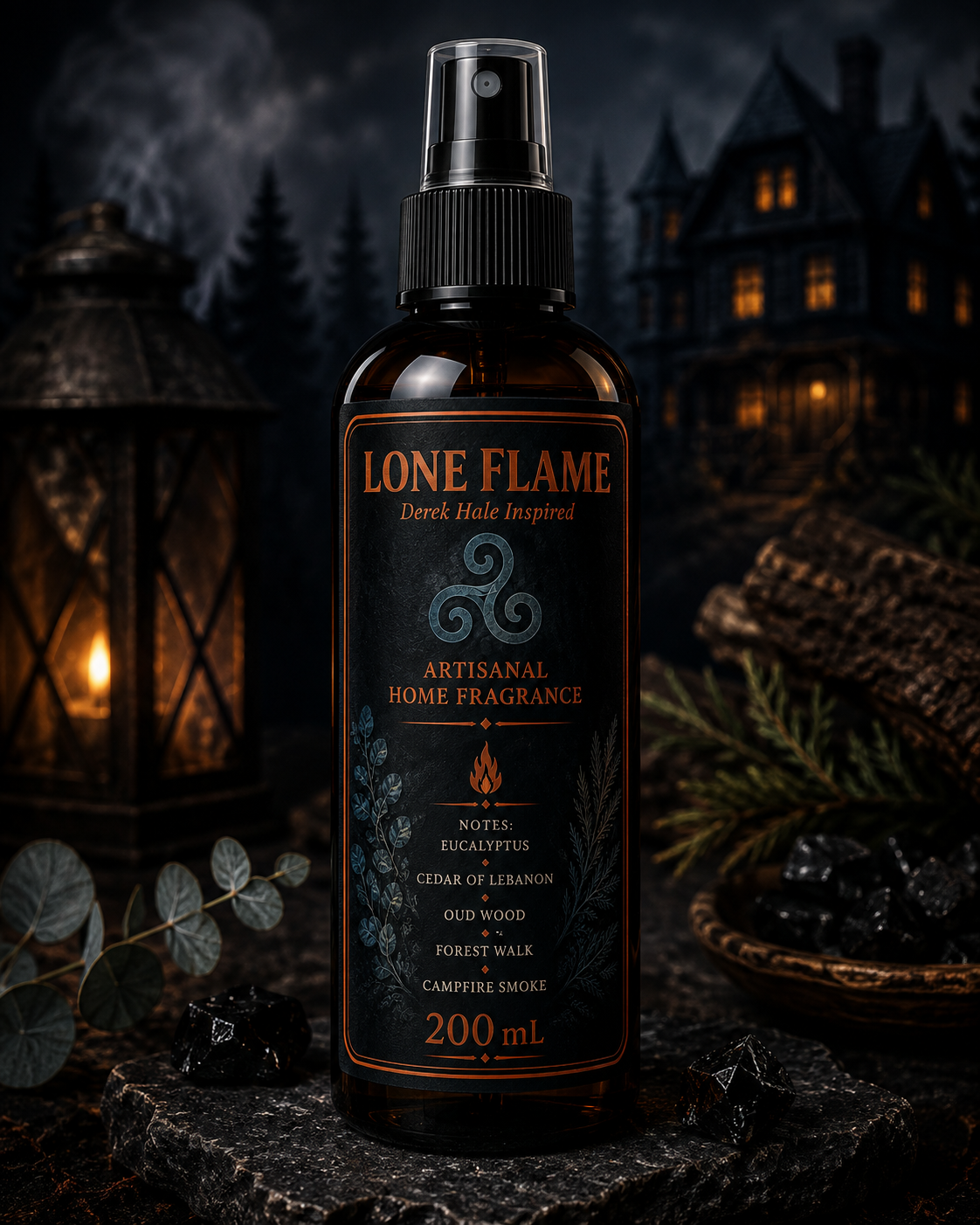 Brume d'intérieur "Lone Flame" Derek Hale - Précommande Convention
