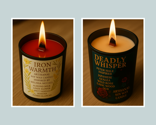 Pack Duo Bougies "Iron Warmth x Deadly Whisper" - Livraison