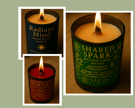 Pack Complet "Shared Spark" Mason Hewitt et Lizzie Saltzman - Livraison