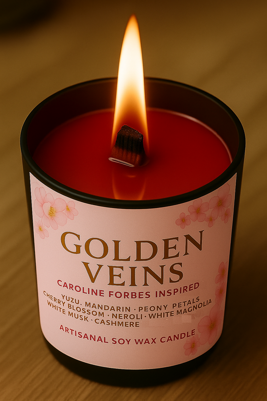 Bougie "Golden Veins" Caroline Forbes - Livraison