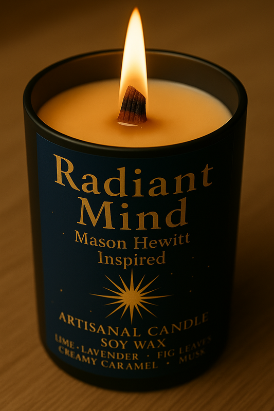 Bougie "Radiant Mind" Mason Hewitt - Précommande Convention