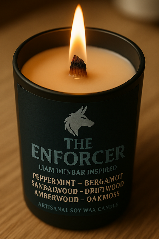 Bougie "The Enforcer" Liam Dunbar - Livraison