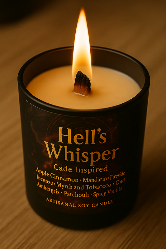 Bougie "Hell's Whisper" Cade - Livraison