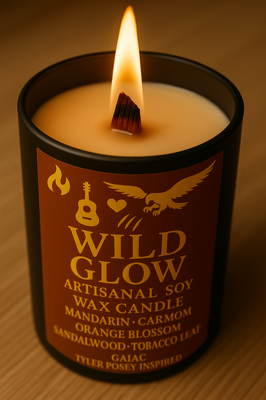 Bougie "Wild Glow" Tyler Posey - Limited Edition WIP 3 - Précommande Convention