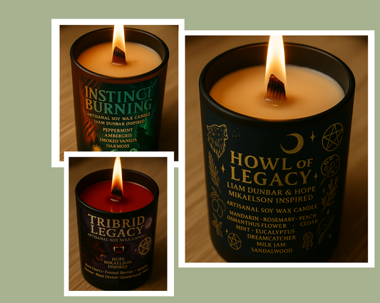 Pack Complet "Howl of Legacy" Liam Dunbar et Hope Mikaelson - Livraison