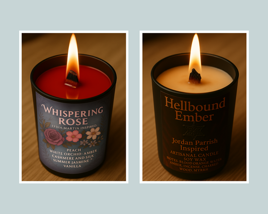 Pack Duo Bougies "Whispering Rose x Hellbound Ember" - Livraison