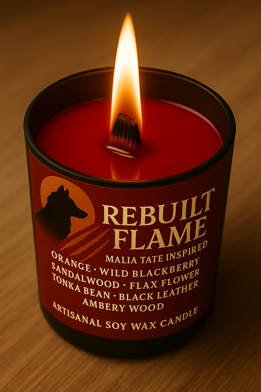 Bougie "Rebuilt Flame" Malia Tate - Livraison