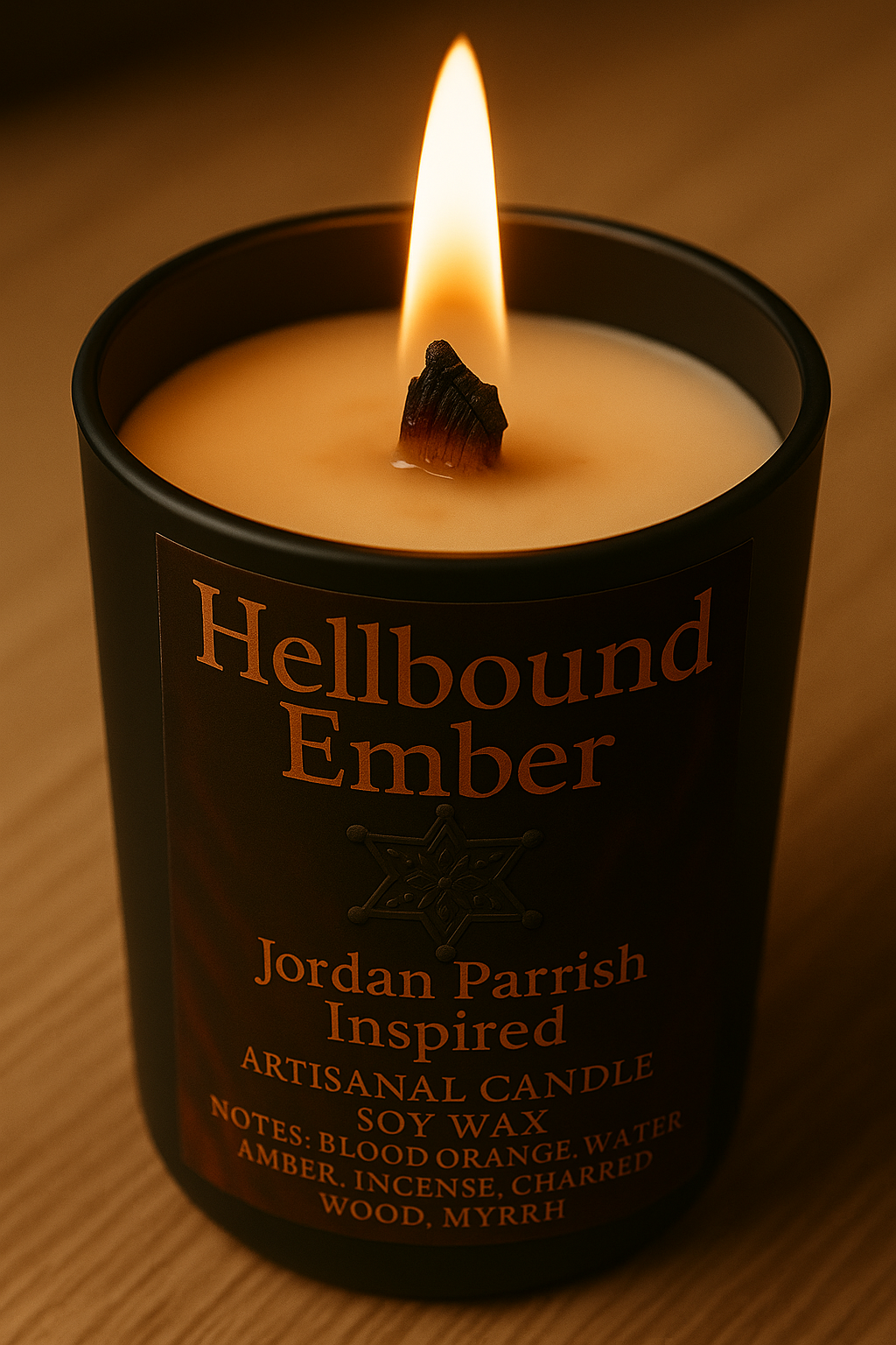 Bougie "Hellbound Ember" Jordan Parrish - Livraison