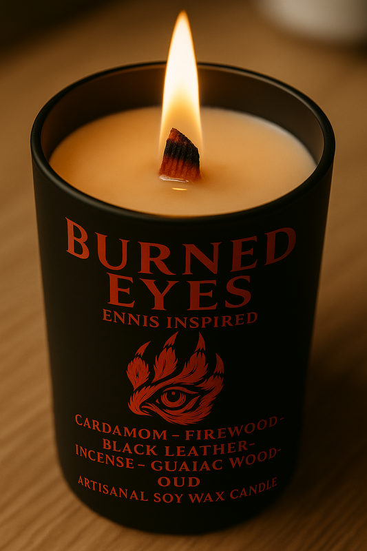 Bougie "Burned Eyes" Ennis - Livraison