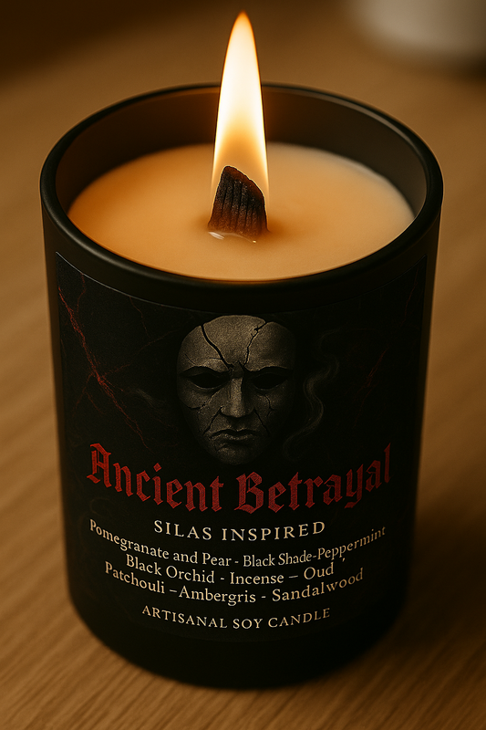 Bougie "Ancient Betrayal" Silas - Livraison