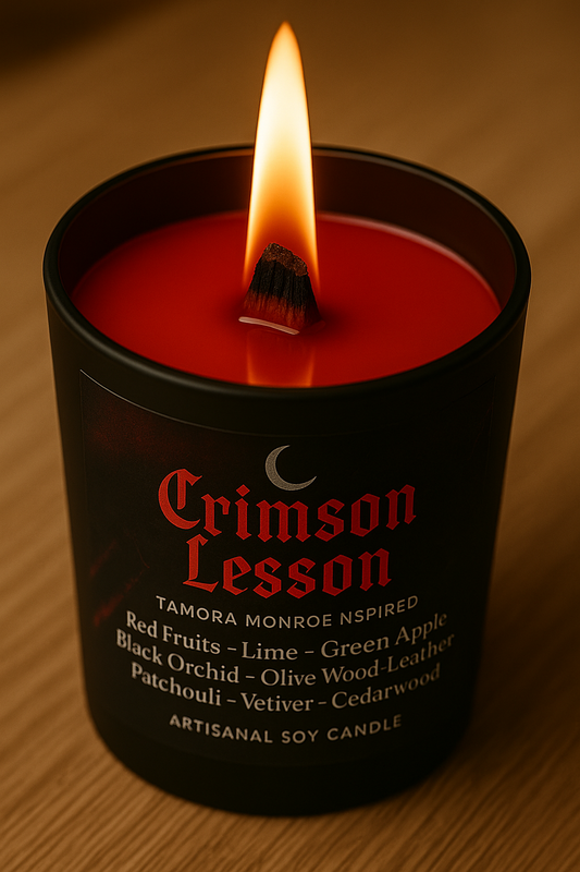 Bougie "Crimson Lesson" Tamora Monroe - Livraison