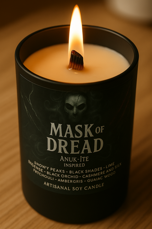 Bougie "Mask of Dread" Anuk Ite Edition - Livraison