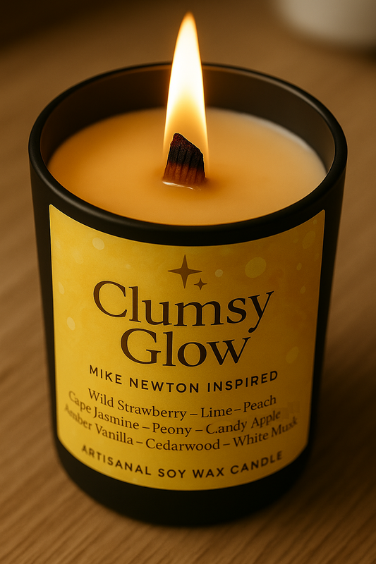 Bougie "Clumsy Glow" Mike Newton - Livraison