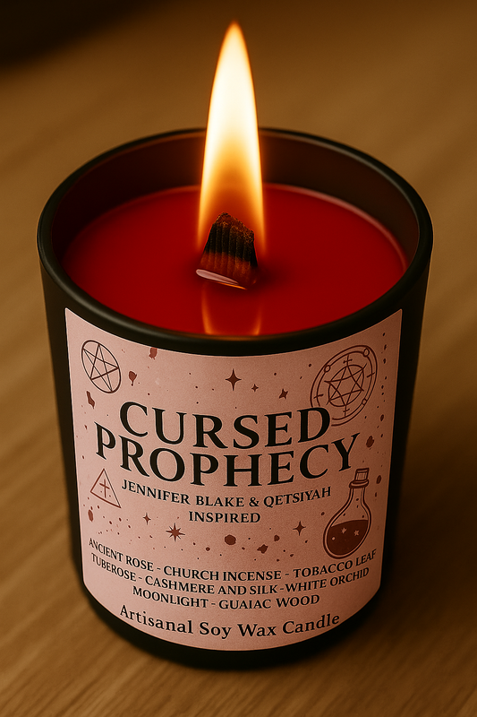 Bougie "Cursed Prophecy" Jennifer Blake et Qetsiyah - Livraison