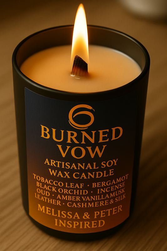 Bougie "Burned Vow" Melissa McCall et Peter Hale - Livraison