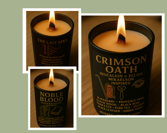Pack Complet "Crimson Oath" Deucalion et Elijah Mikaelson - Livraison