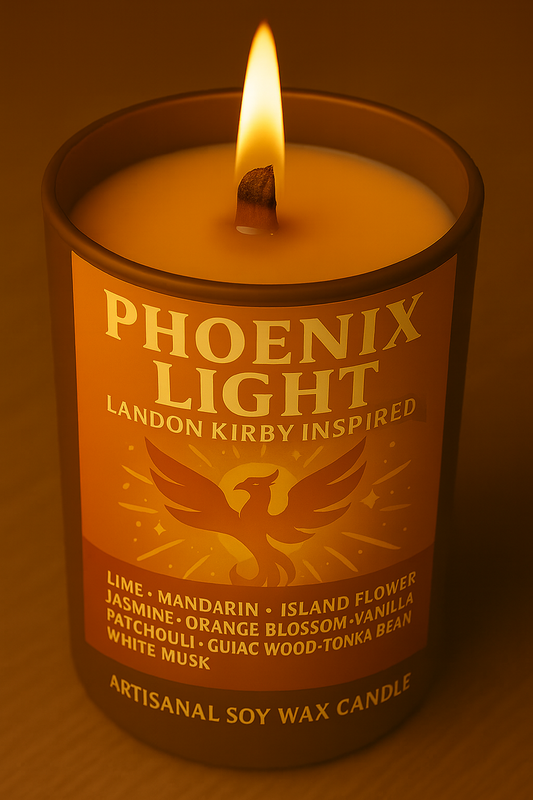 Bougie "Phoenix Light" Landon Kirby - Livraison