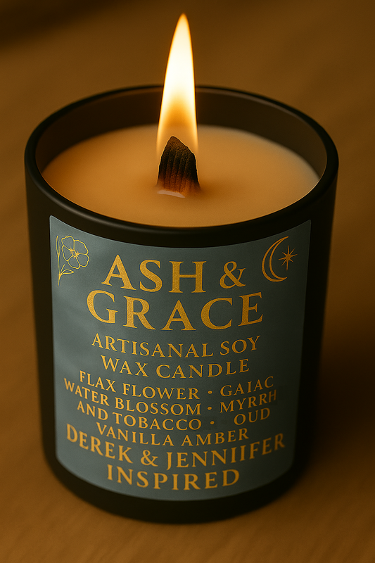 Bougie "Ash and Grace" Derek Hale et Jennifer Blake - Livraison
