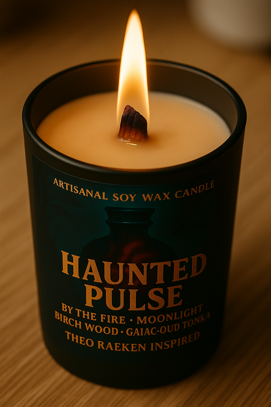 Bougie "Haunted Pulse" Theo Raeken - Précommande Convention