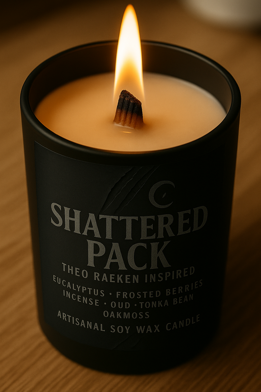Bougie "Shattered Pack" Theo Raeken - Livraison