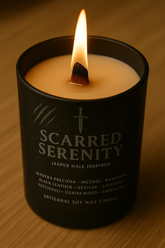 Bougie "Scarred Serenity" Jasper Hale - Livraison