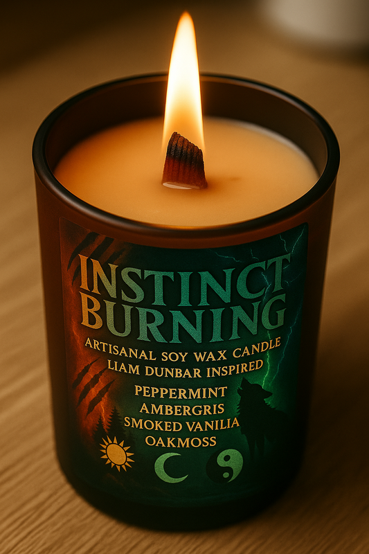 Bougie "Instinct Burning" Liam Dunbar - Précommande Convention