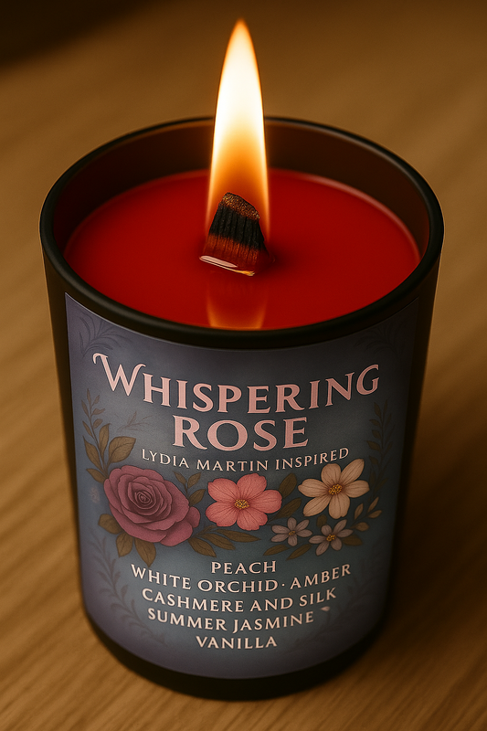 Bougie "Whispering Rose" Lydia Martin - Livraison