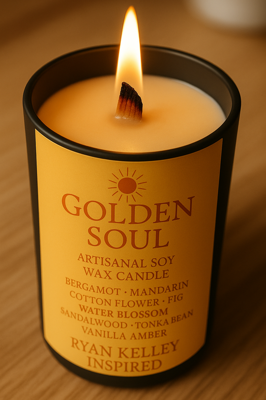 Bougie "Golden Soul" Ryan Kelley - Limited Edition WIP 3 - Précommande Convention