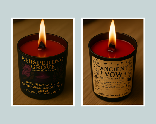 Pack Duo Bougies "Whispering Grove x Ancient Vow" - Livraison