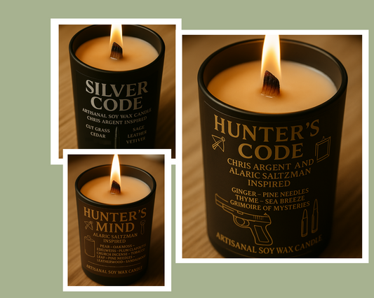 Pack Complet "Hunter's Code" Chris Argent et Alaric Saltzman - Livraison