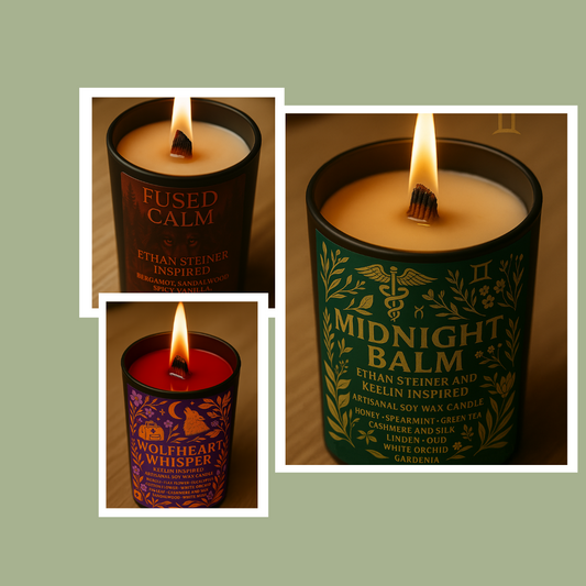 Pack Collector "Midnight Balm" Ethan Steiner et Keelin - Livraison