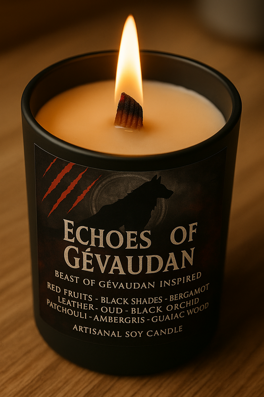 Bougie "Echoes of Gévaudan" La Bête du Gévaudan - Livraison