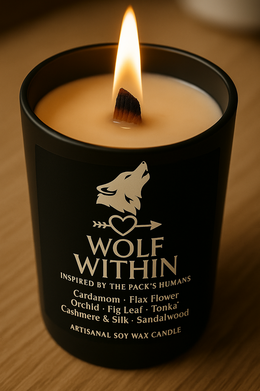 Bougie "Wolf Within" Humans Edition - Livraison