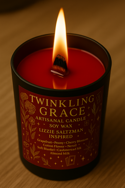 Bougie "Twinkling Grace" Lizzie Saltzman - Livraison