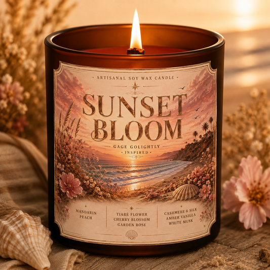 Bougie "Sunset Bloom" Gage Golightly - Limited Edition WIP 4 - Précommande Convention