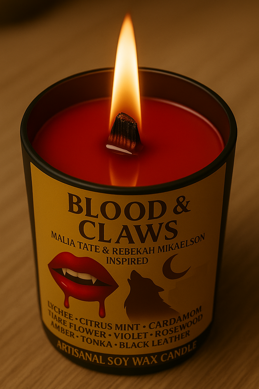 Bougie "Blood & Claws" Malia Tate et Rebekah Mikaelson - Livraison