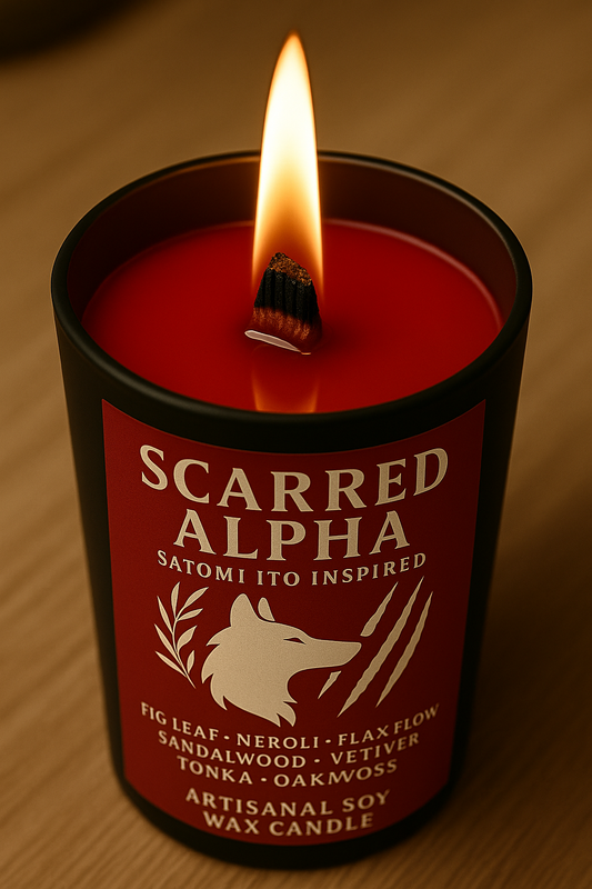 Bougie "Scarred Alpha" Satomi Ito - Livraison