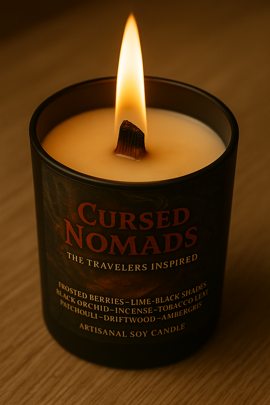 Bougie "Cursed Nomads" Les Voyageurs - Livraison