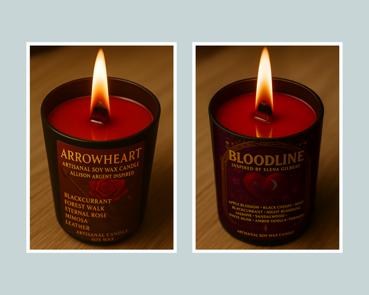 Pack Duo Bougies "Arrowheart x Bloodline" - Livraison