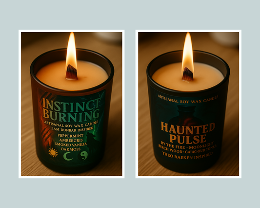 Pack Duo Bougies "Instinct Burning x Haunted Pulse" - Précommande Convention