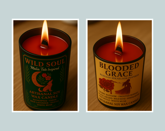 Pack Duo Bougies "Wild Soul x Blooded Grace" - Livraison