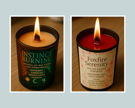 Pack Duo Bougies "Instinct Burning x Foxfire Serenity" - Livraison