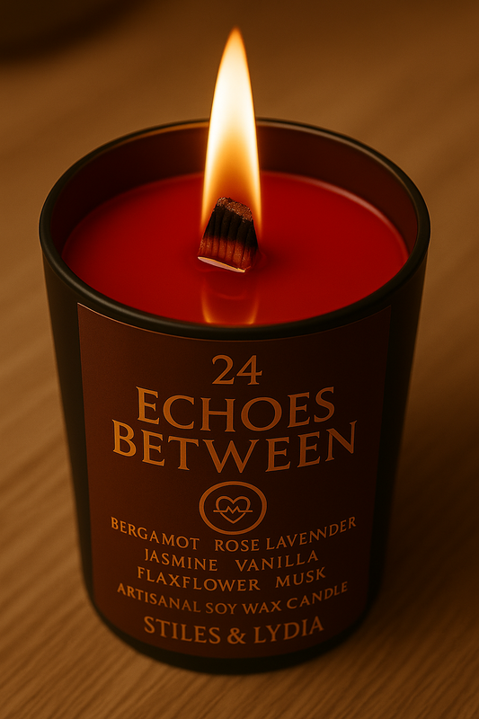 Bougie "Echoes Between" Stiles Stilinski et Lydia Martin - Précommande Convention