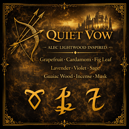 Bougie Quiet Vow - Alec Lightwood - Livraison à domicile