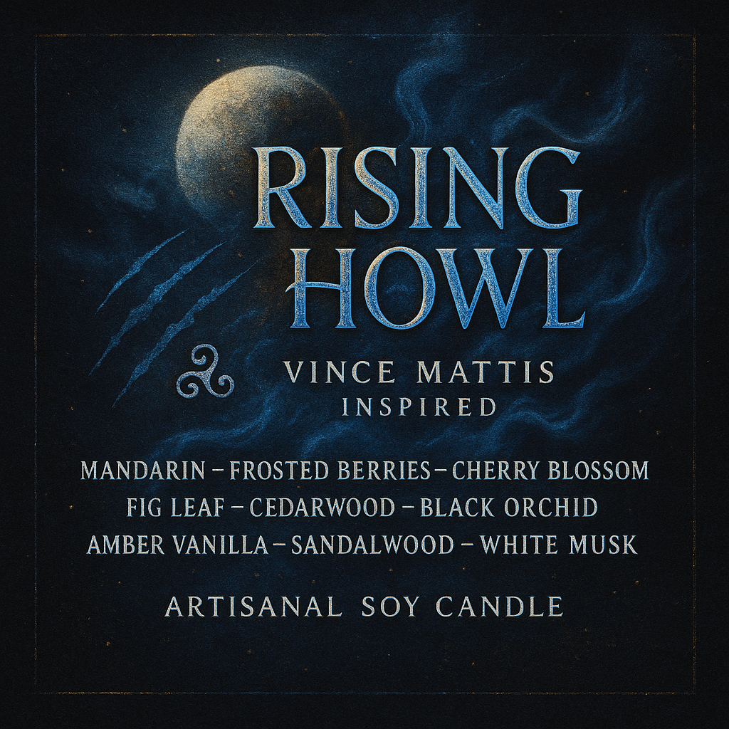 Bougie "Rising Howl" Vince Mattis" - Limited Edition WIP 4 - Précommande Convention
