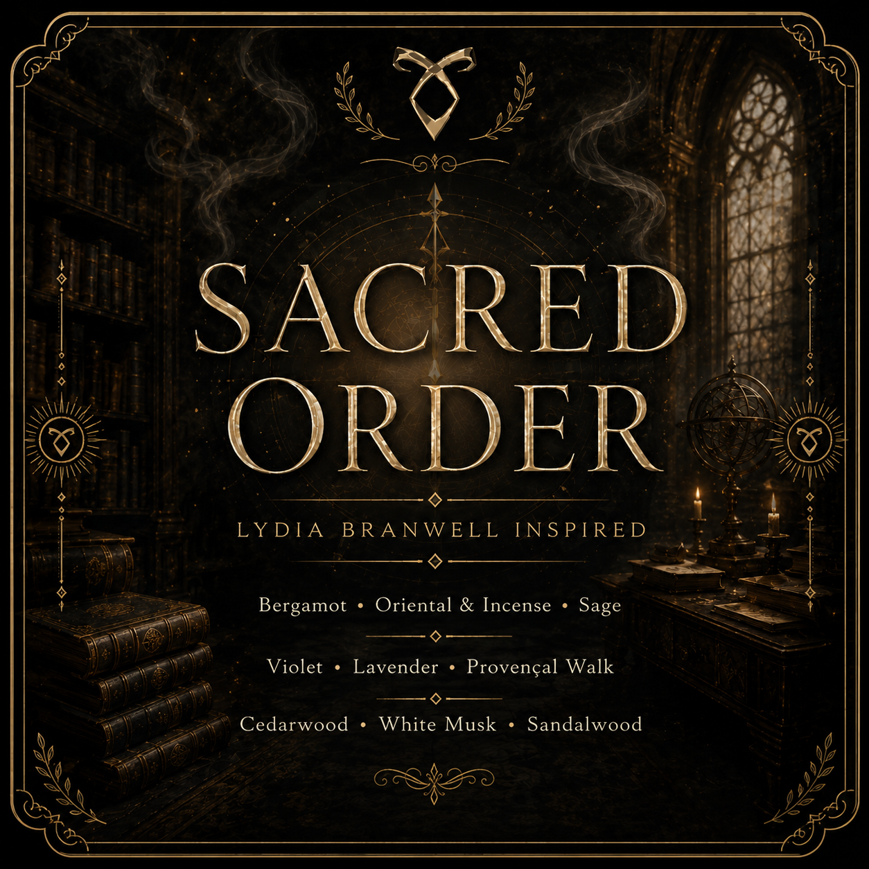 Bougie Sacred Order - Lydia Branwell - Livraison à domicile